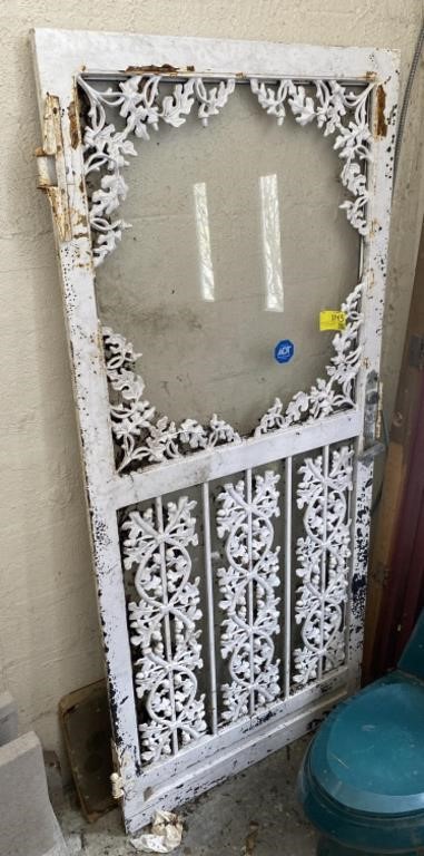 Wrought Iron Door, 35x80in