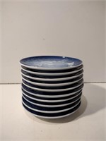 B & G Porcelain Plates