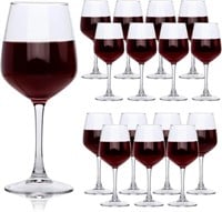 16pcs 12oz Wine Glasses for Party