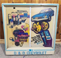 D&D Chevrolet Sign