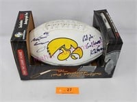 Autographed Hawkeye Football Ferentz/Kaeding