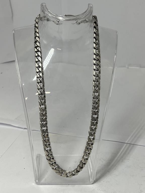 Heavy 19" Sterling Necklace