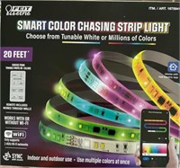 FEIT ELECTRIC 20 FEET SMART COLOR LED RET.$40