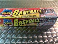 1991 Topps Baseball Card Set