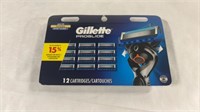 Gillette pro glide 12 cartridges