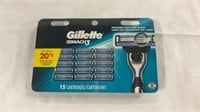 Gillette Mac 3 15 cartridges