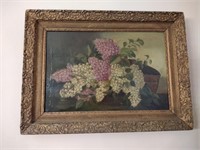 Antique Oil Painting Still Life