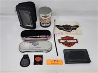 Misc Harley Davidson Pen, Crayons, Sticker,