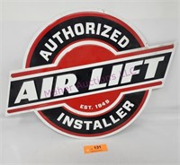 Air Lift Tin Sign