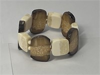 Fossilized Walrus Ivory Bracelet