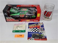 Dale Jarrett Autograph, 1/18 & 1/64 Scale Car, Cup