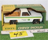 John Deere Chevy pickup