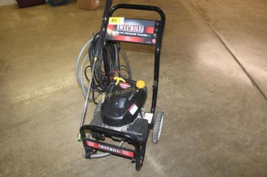 Wel-Bilt 2500 PSI Pressure Washer