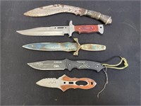 5 Fixed Blade Knives