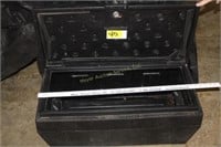 Black storage box - no key