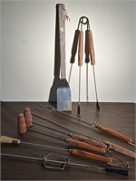 Old School Grilling Tools