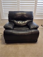 Leather Style Power Recliner