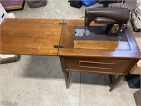 Kenmore Electric Sewing Machine in Cabinet
