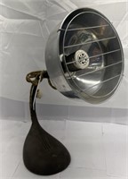 Cast Iron Base Vintage Heat Lamp