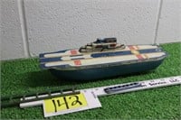 Wyndotte USS Enterprise tin boat