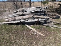 Assortment of cedar rails