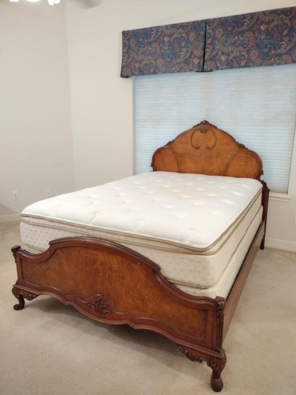 Art Deco Full Size Bed