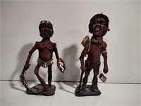 Folk Art Clay Figurines