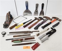 Misc Tools, Hammers, Rivet Tool, Plane, Files