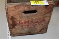Canada Dry wooden crate