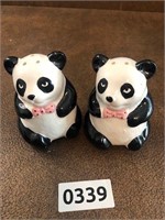 Salt and pepper as pictured Panda Bears