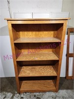 Solid Oak Cabinet/Shelf