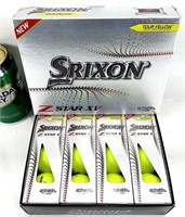 12 balles de golf SRIXON Z STAR Tour Yellow, neuf