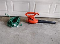 Black & Decker Electric Blower and Extension Cord