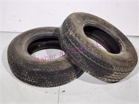 (2) 215/75R14 Trailer Tires