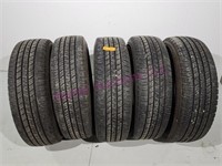 (5) 225/75R16 Hankook Trailer Tires