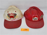 (2) Marlboro Racing Hats