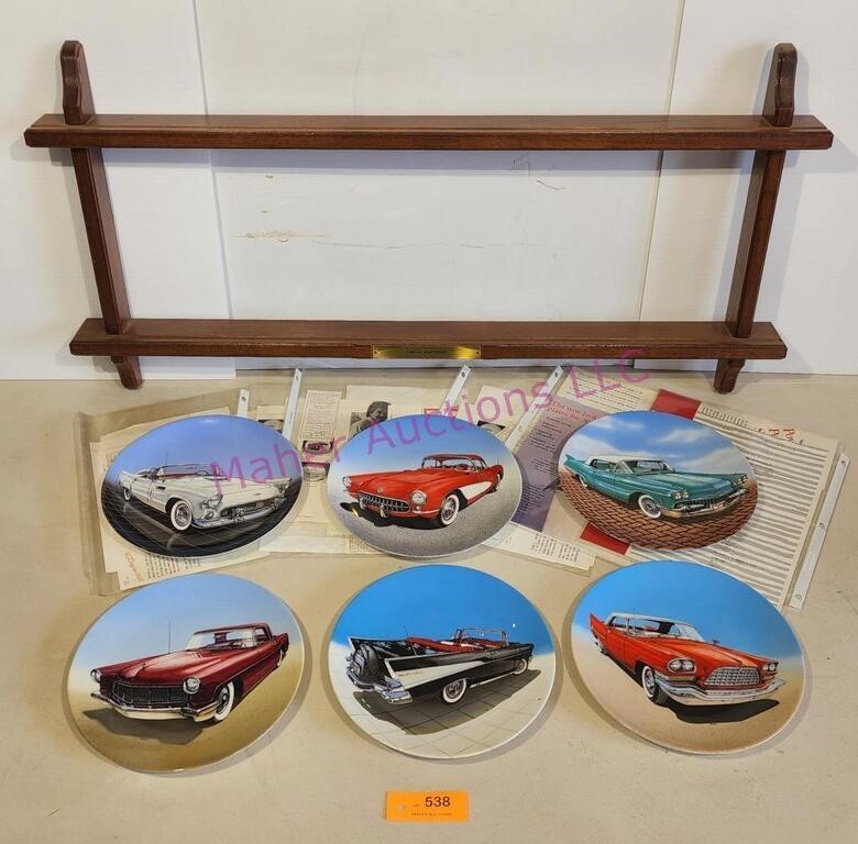 (6) Delphi Classic Car Plates with Display