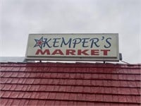 Kempers Sign Roughly 2ft x 6ft +/- ReadDescription