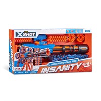 $60  X-SHOT Motorized Rage Fire Gatlin Gun