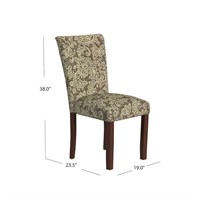 $230  HomePop Parsons Dining Chair 2pc Set