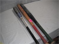 Aluminum and Wood Bats