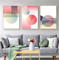 Nordic Style Abstract Colorful Geometric Pattern