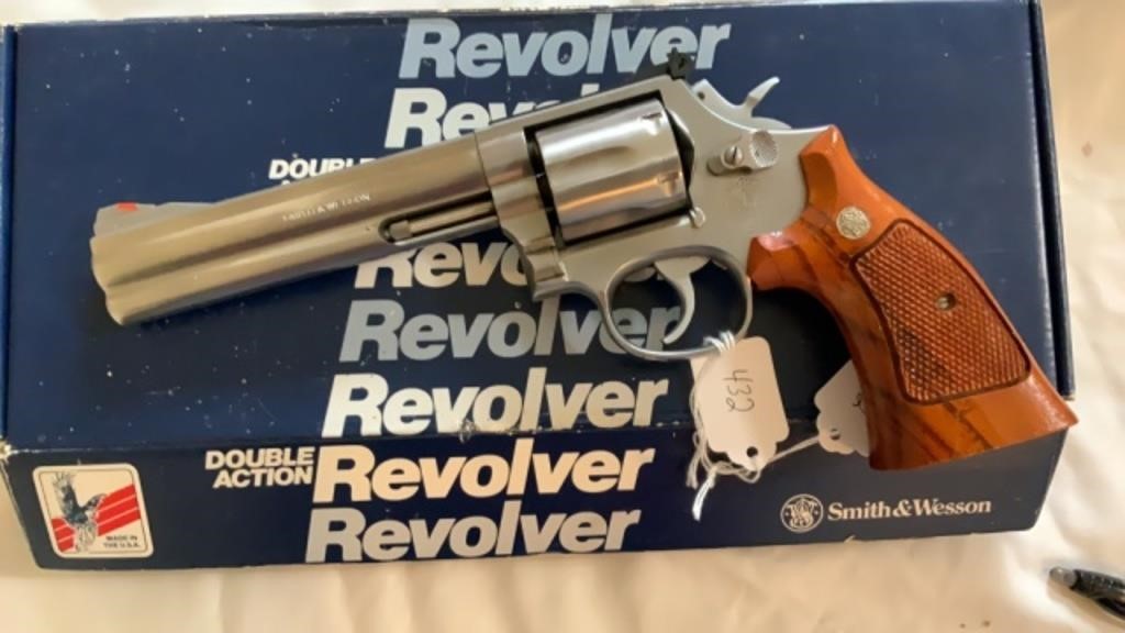 Smith & Wesson Mod 686 357 Revolver Stainless