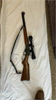 Marlin 336CS 30-30 lever action rifle
 w/ scope