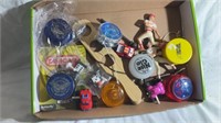 Yo Yos and Assorted Toys