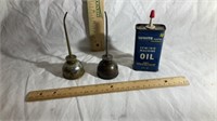 Sewing Machine oil, Oil Cans