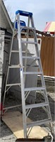 KELLER 8 FOOT ALUMINUM LADDER