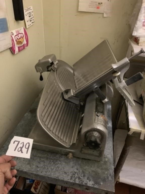 Hobart Metal Slicer with Sharpener