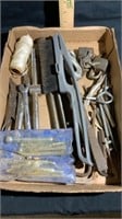 Flat of Assorted Tools, Locks