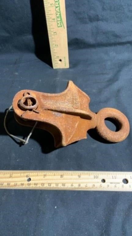 Cast Iron Pulley , Rusty